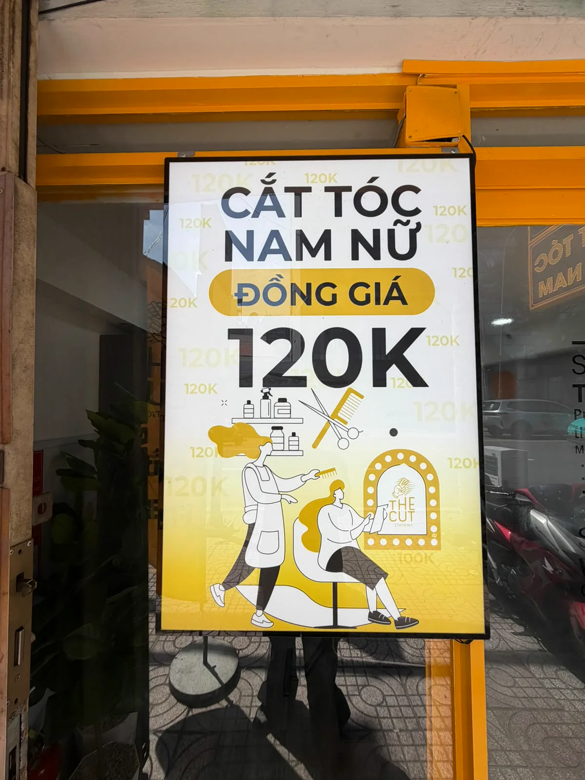 Bảng giá cắt tóc nam nữ đồng giá 120K tại The Cut Station 179C